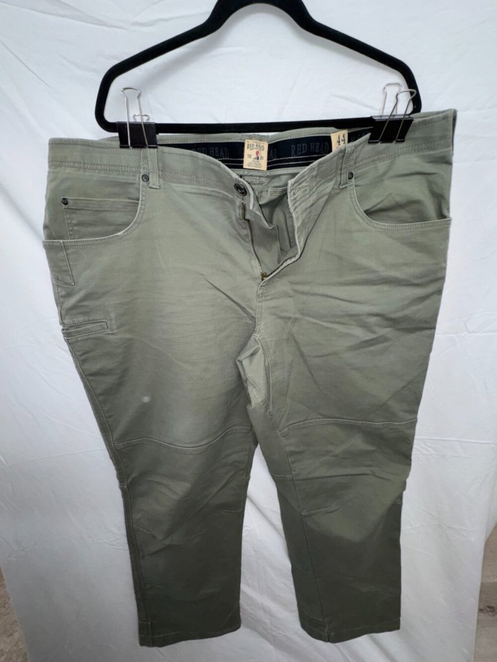 RedHead Men’s Olive Green Casual Pants 44x30